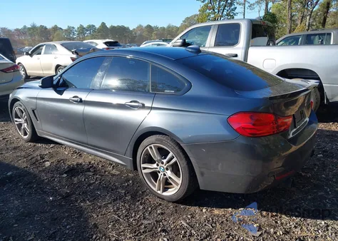 2017 BMW 440I Gran Coupe xDrive из США, поврежденный, VIN WBA4E5C52HG189239